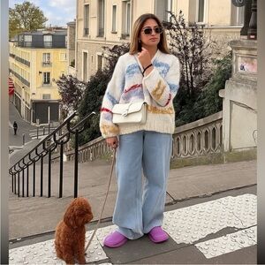 Anthropologie Grazia Oversized Chunky Cardigan M/L